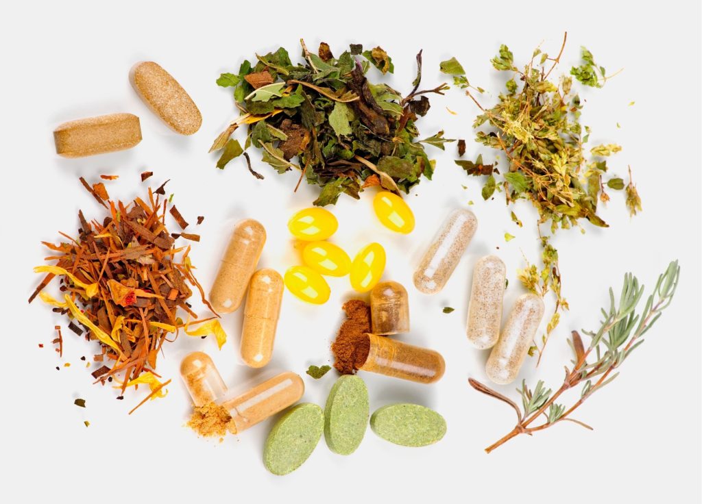 vitamins and herbs